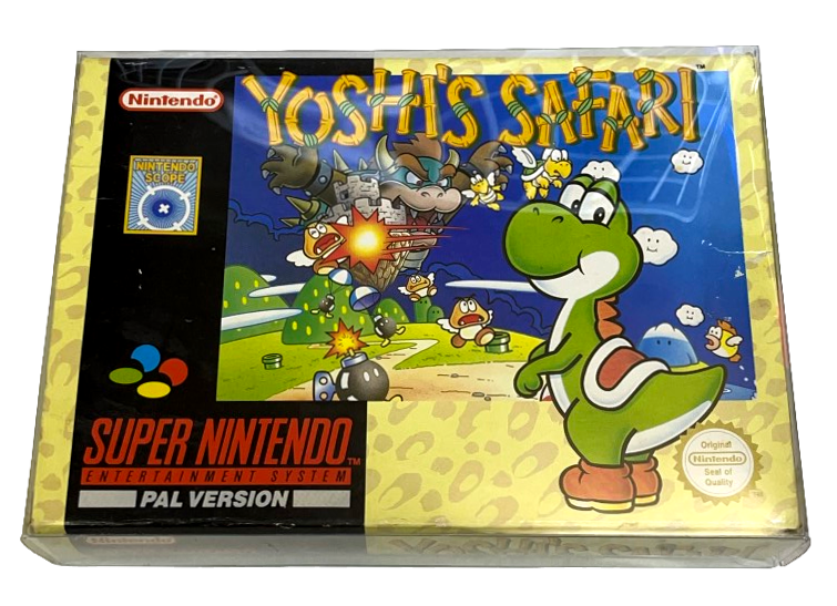 Yoshi's Safari Nintendo SNES Boxed PAL *Complete* (Preowned)