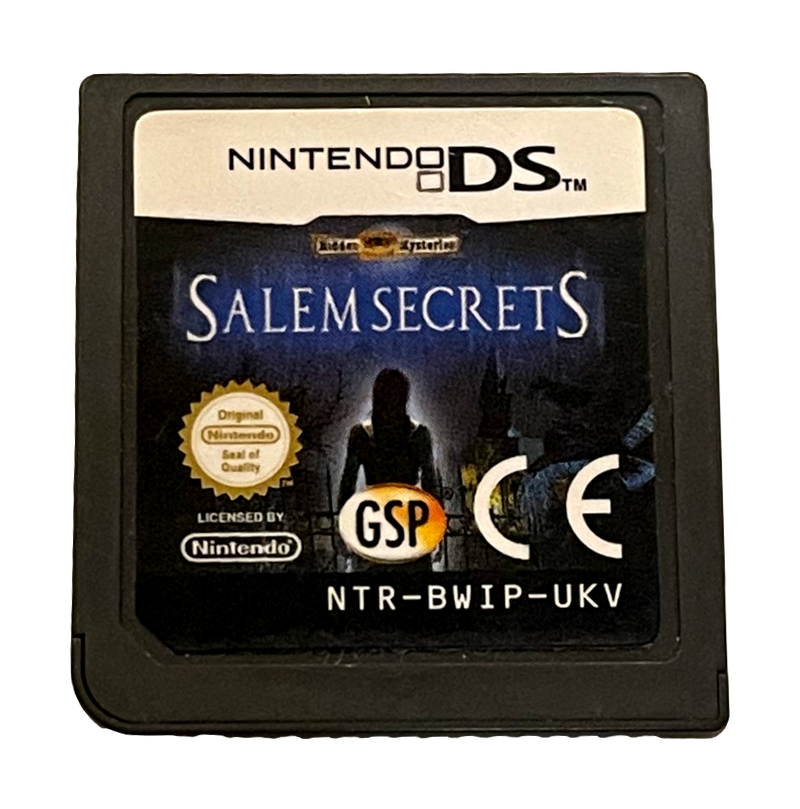 Salem Secrets Nintendo DS 2DS 3DS *Cartridge Only* (Pre-Owned)