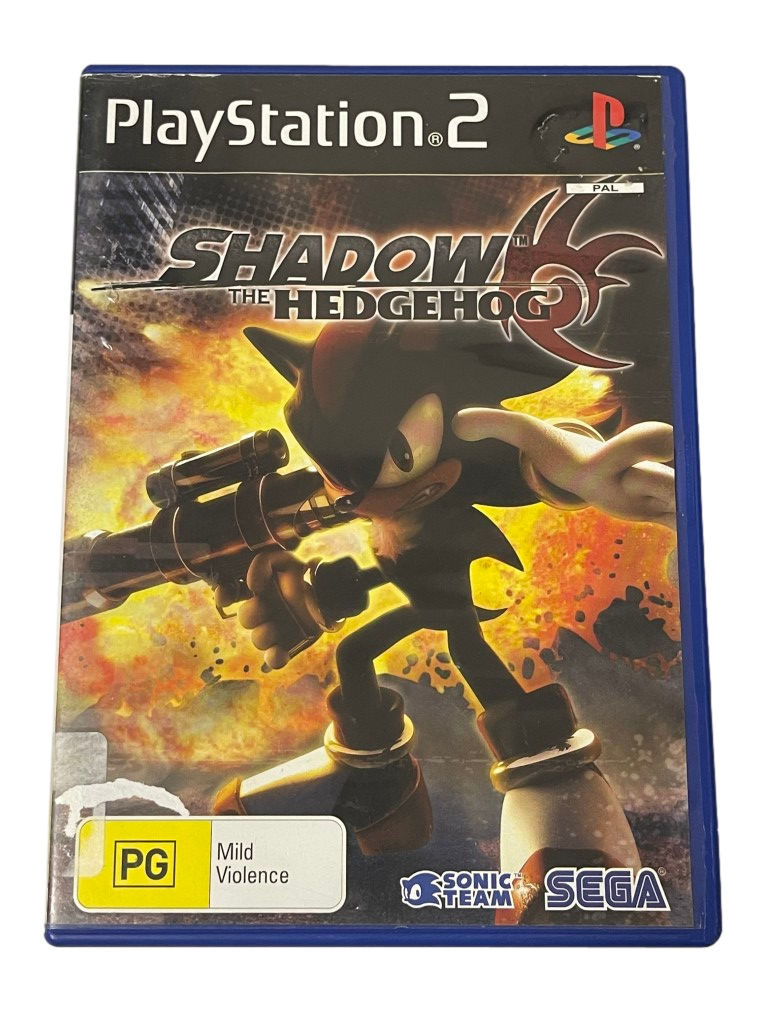 Shadow The Hedgehog PS2 PAL *No Manual* (Preowned)