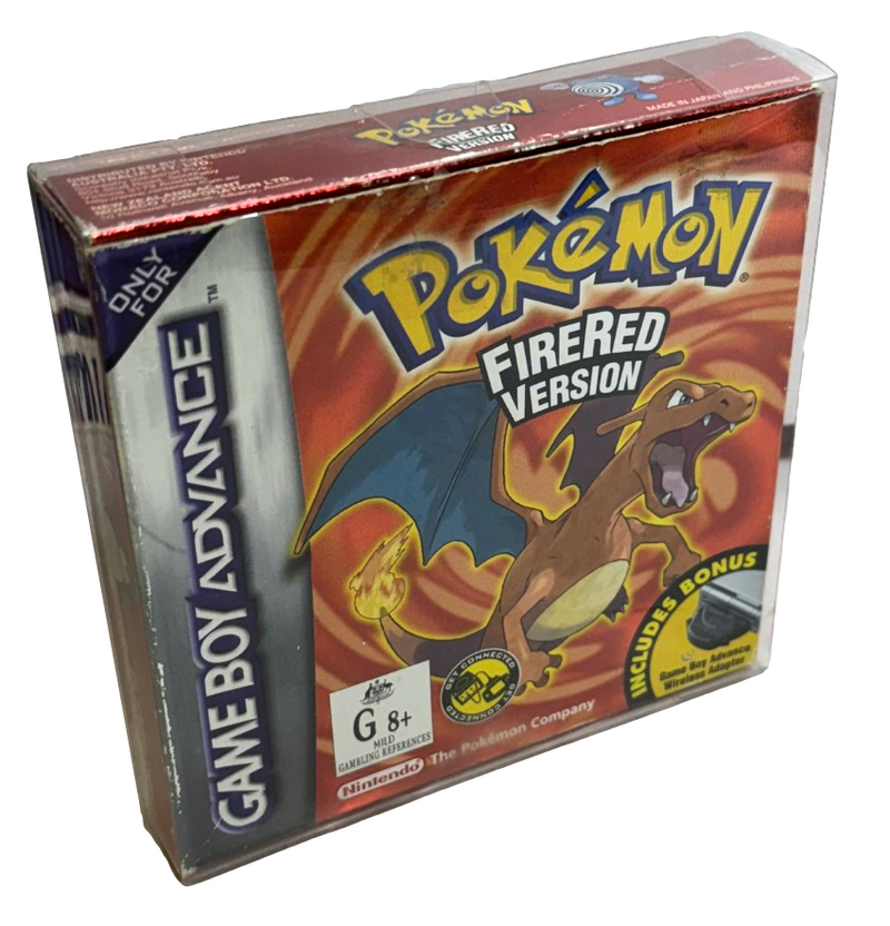 Pokemon FireRed Version Nintendo Gameboy Advance GBA *Complete* Boxed (Preowned)