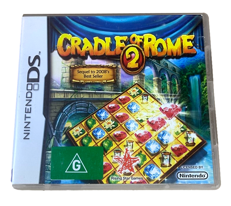 Cradle of Rome 2 Nintendo DS 2DS 3DS Game *Complete* (Pre-Owned)