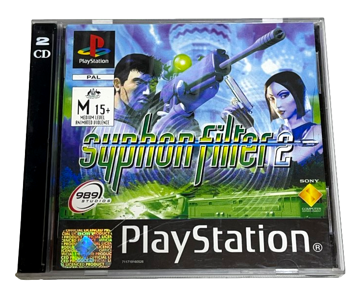 Syphon Filter 2 PS1 PS2 PS3 PAL *Complete*