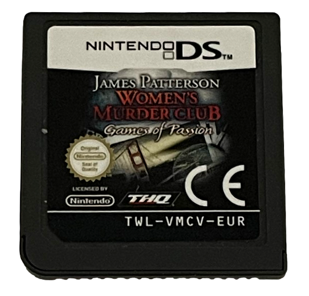 Women's Murder Club Games of Passion Nintendo DS 2DS 3DS Game *Cartridge Only* (Preowned)