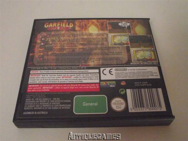 Garfield Gets Real Nintendo DS 3DS *Complete* (Pre-Owned)