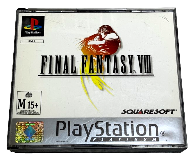 Final Fantasy VIII PS1 PS2 PS3 (Platinum) PAL *Complete* (Preowned)