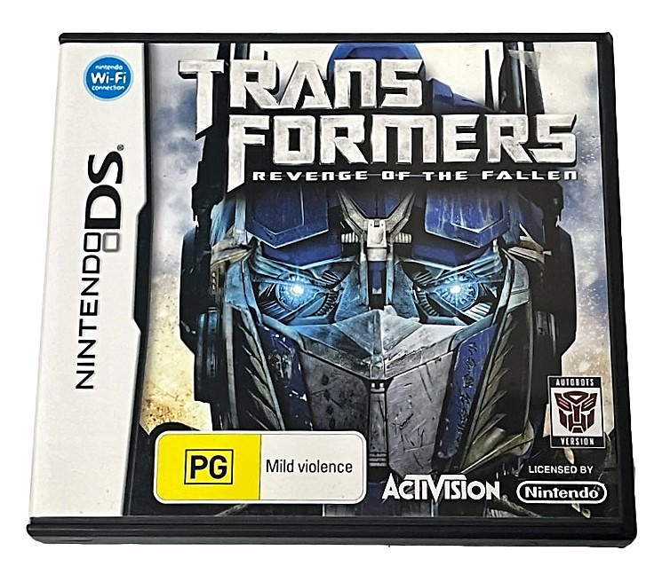 Transformers Revenge of the Fallen Autobots Nintendo DS 2DS 3DS Game *No Manual* (Pre-Owned)