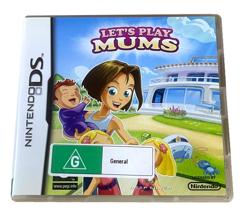 Let's Play Mums Nintendo DS 2DS 3DS Game *Complete* (Pre-Owned)