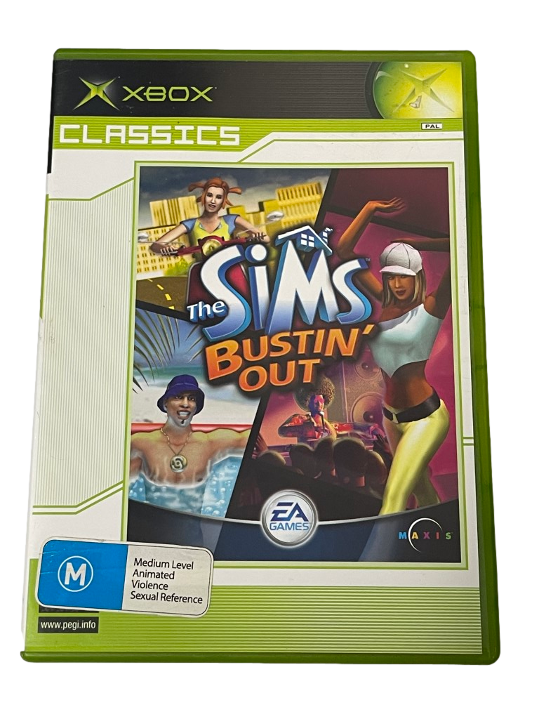 The Sims Bustin Out Xbox Original PAL (Classics) *Complete* (Pre-Owned)