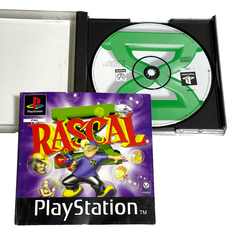 Rascal PS1 PS2 PS3 PAL *Complete*