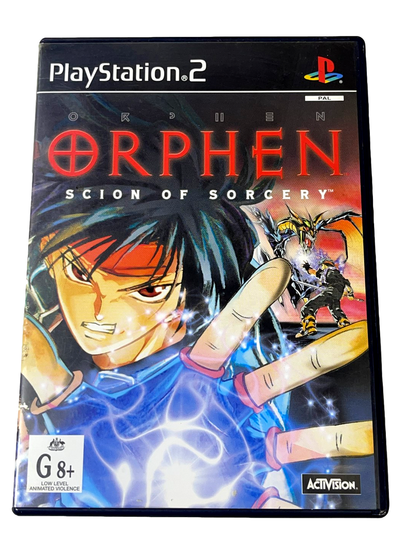 Orphen: Scion of Sorcery PS2 PAL *No Manual* (Preowned)