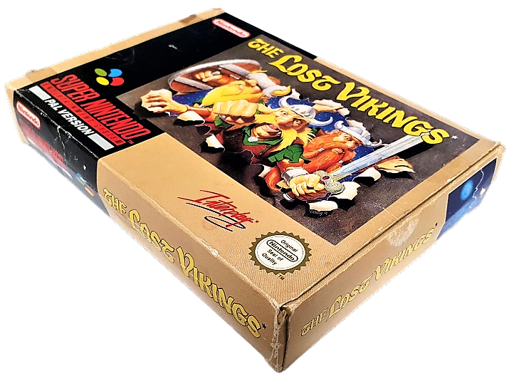 The Lost Vikings Super Nintendo SNES Boxed *Complete* PAL (Preowned)