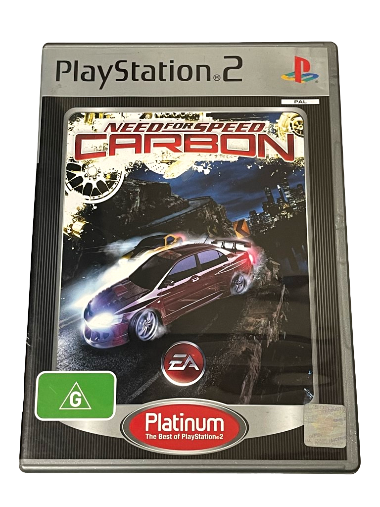 Need For Speed Carbon PS2 (Platinum) PAL *Complete*