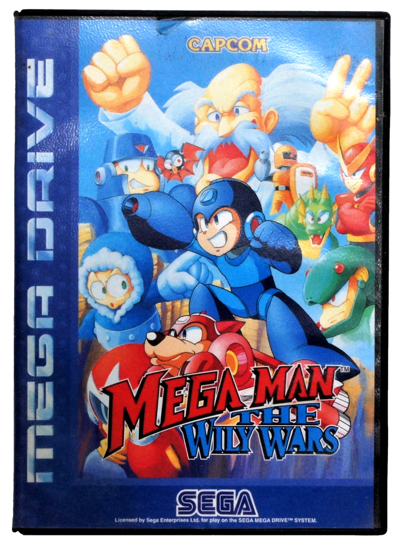 Mega Man The Willy Wars Sega Mega Drive *Complete* (Preowned)