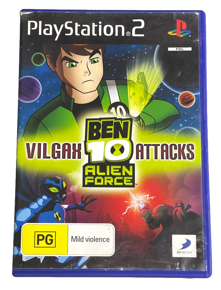 Ben 10 Alien Force Vilgax Attacks PS2 PAL *Complete* (Preowned)