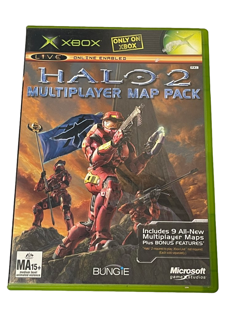 Halo 2 MultiPlayer Map Pack XBOX Original PAL *No Manual* (Pre-Owned)