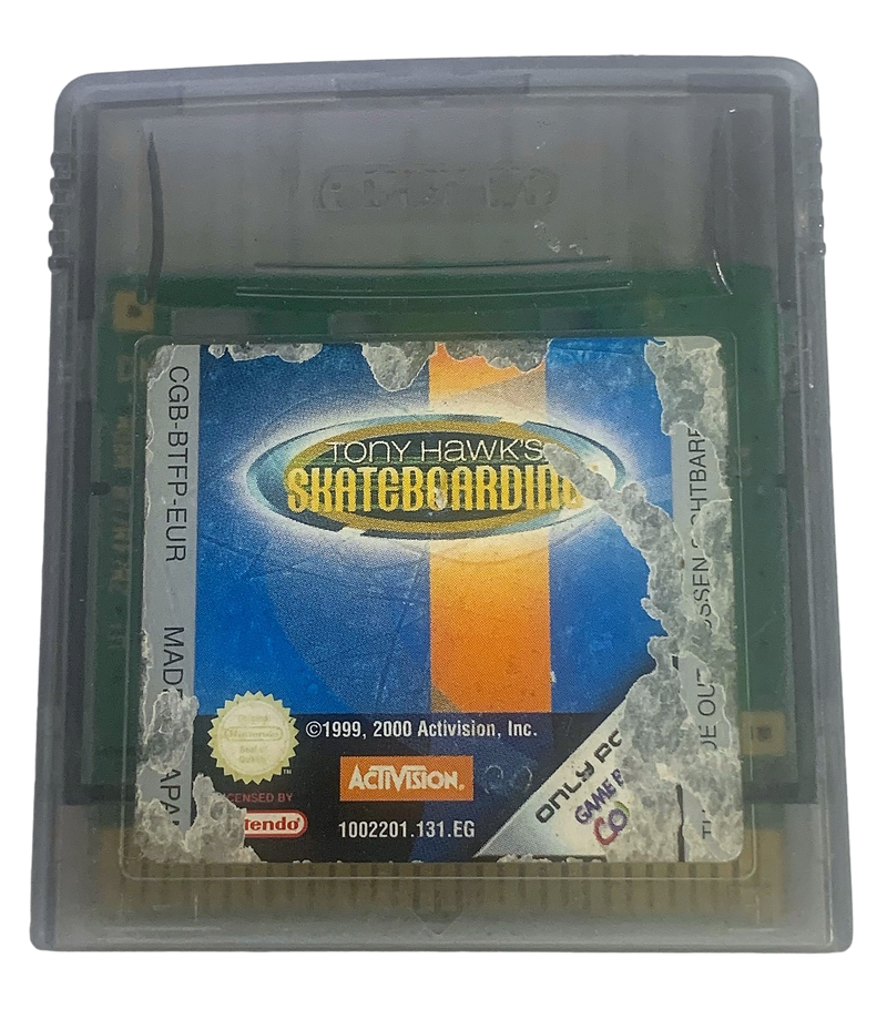 Tony Hawk's Skateboarding Nintendo Gameboy Color Cartridge