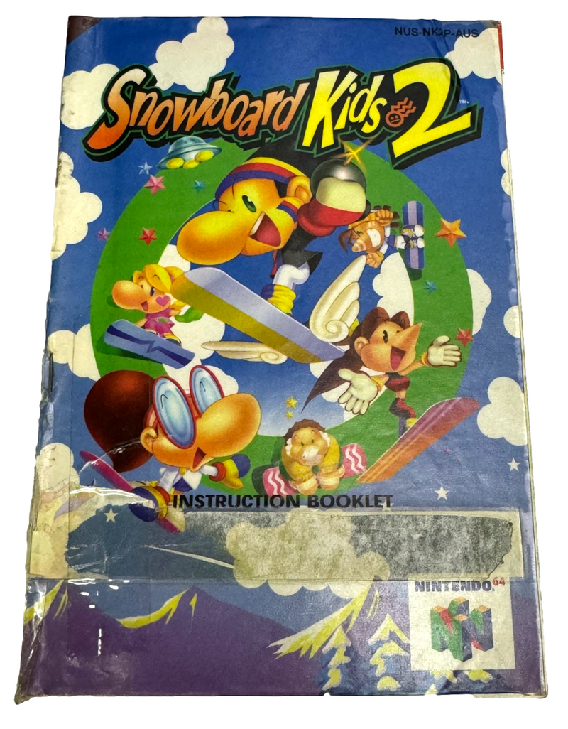 Snowboard Kids 2 Nintendo 64 N64 Boxed PAL *Complete* (Read Description) (Preowned)