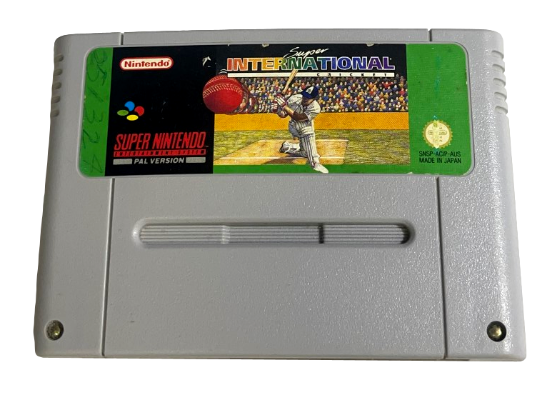 Super International Cricket Super Nintendo SNES PAL