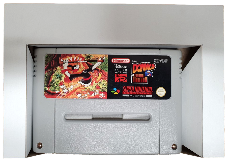 Donald In Maui Mallard Super Nintendo SNES Boxed *No Manual