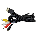 Sega Dreamcast AV Cables S-Video TV Replacement New Aftermarket 1.8 Metre