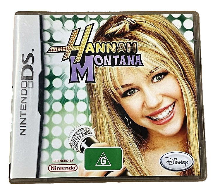 Hannah Montana Nintendo DS 2DS 3DS Game *Complete* (Pre-Owned)