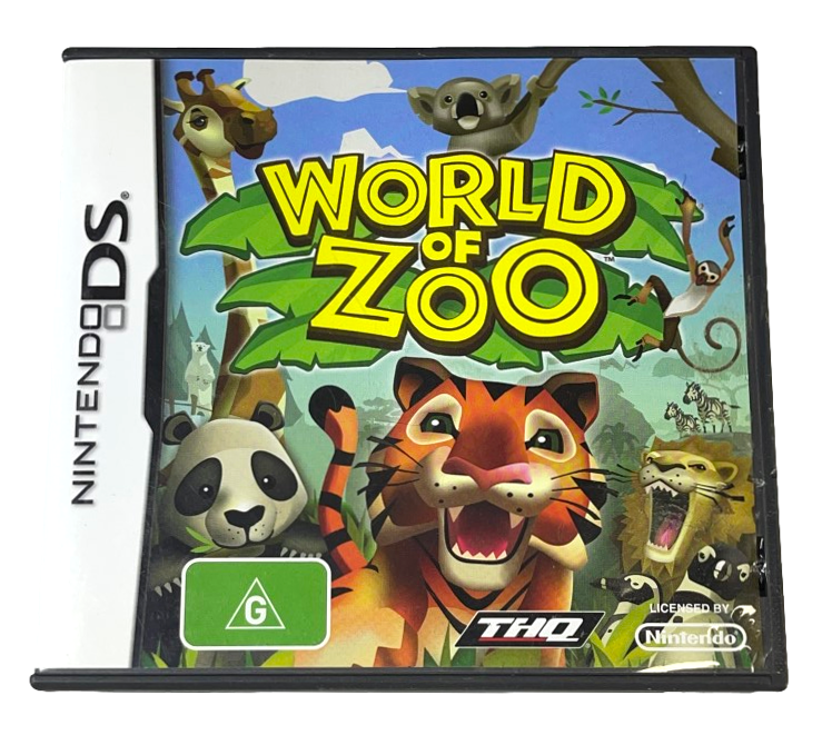 World of Zoo DS 2DS 3DS Game *Complete* (Pre-Owned)