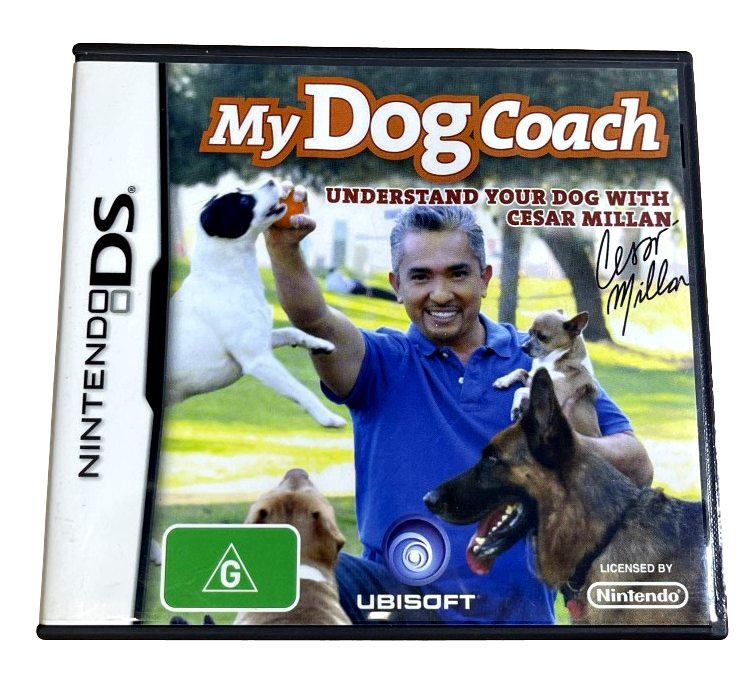 My Dog Coach Nintendo DS 3DS Game *Complete* Cesar Millan (Pre-Owned)
