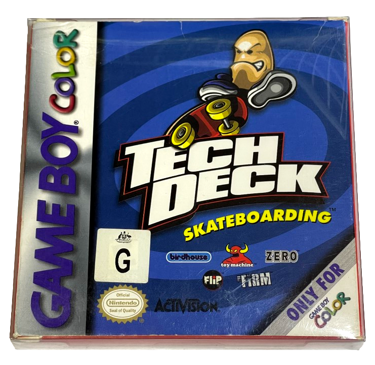 Tech Deck Skateboarding Boxed Nintendo Gameboy Color *Complete* (Preowned)