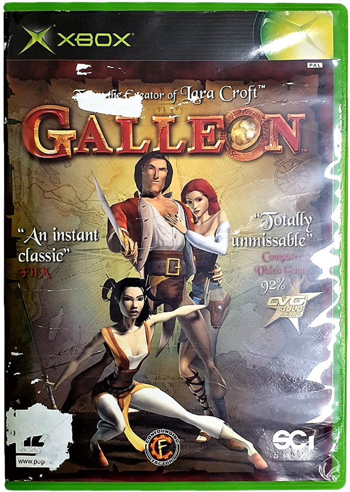 Galleon Xbox Original PAL  *Complete*