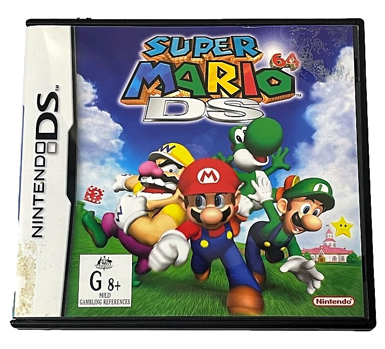 Super Mario 64 DS Nintendo DS 2DS 3DS Game *Complete* (Preowned)