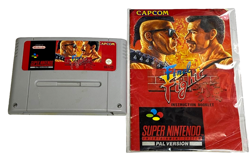 Final Fight Nintendo SNES PAL *Cart and Manual* (Preowned)