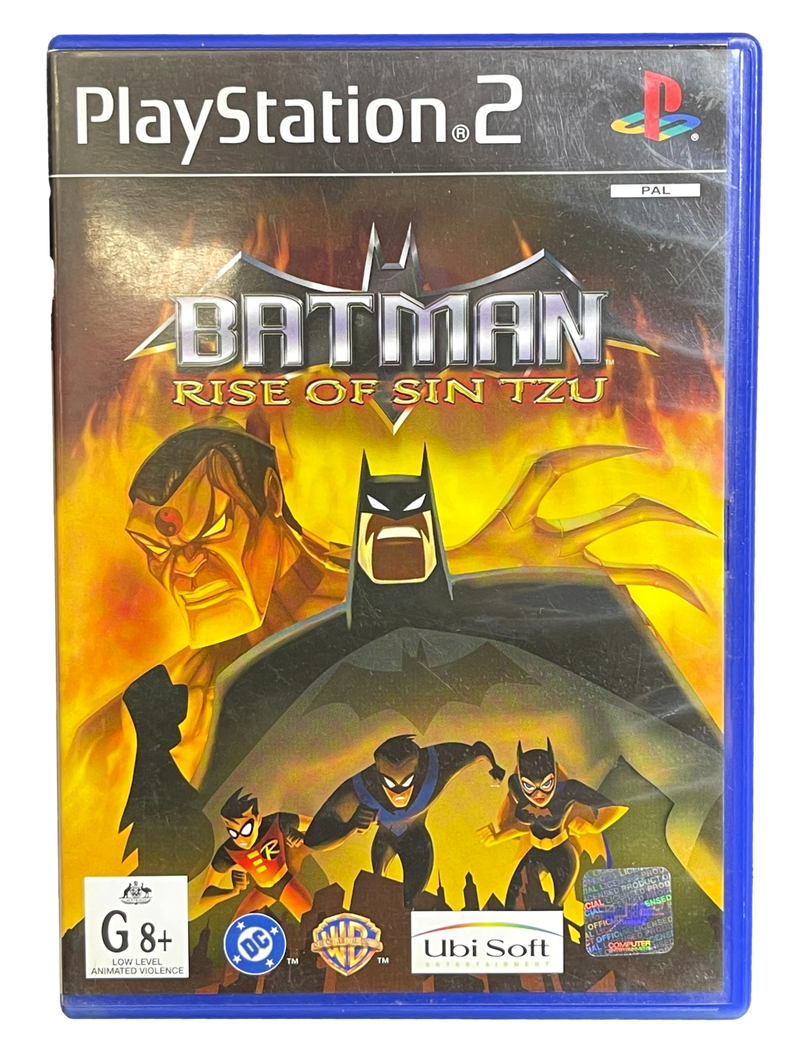 Batman Rise of Sin Tzu PS2 PAL *No Manual* (Pre-Owned)