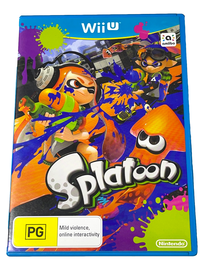 Splatoon Nintendo Wii U PAL *Complete*