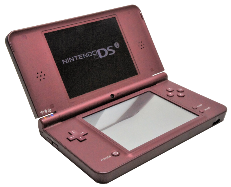 Nintendo DSi XL Handheld Console Burgundy (Preowned)