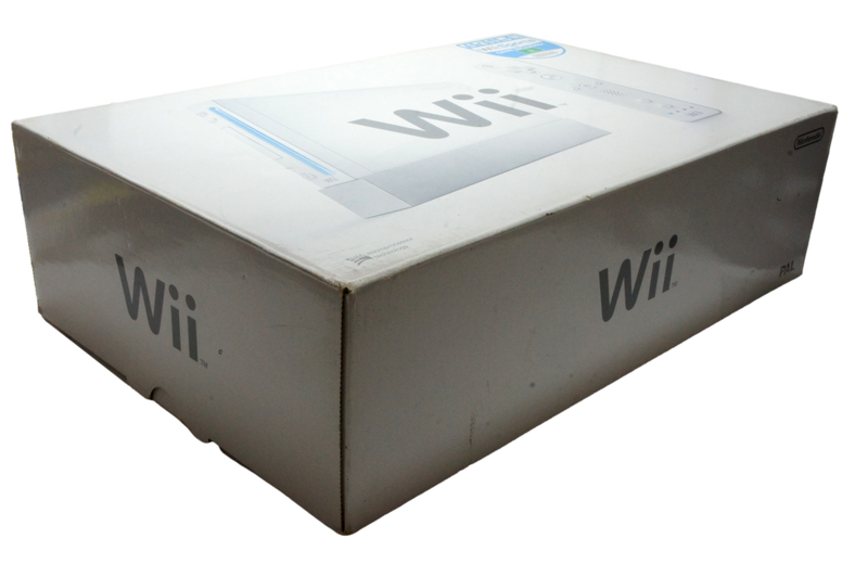 White Wii Console + Wii Sports In Original Box (Preowned)