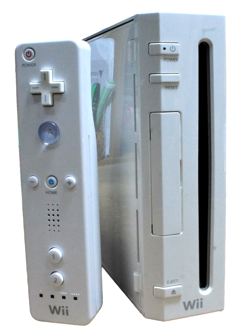 White Nintendo Wii Console with Wiimote RVL001 AUS Pre Owned