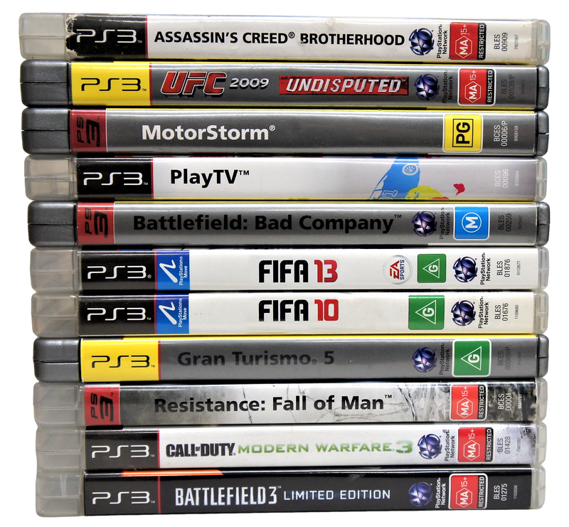 PS3 Games Bundle PlayStation 3 Pack 1 PS3 Bulk Buy 11 Titles (Pre-Owned)
