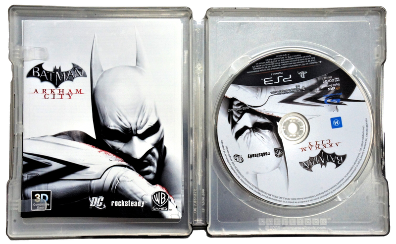 Batman: Arkham City Sony PS3 Steelbook *Complete* (Pre-Owned)