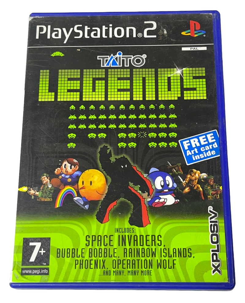 Taito Legends PS2 PAL *Complete* (Pre-Owned)