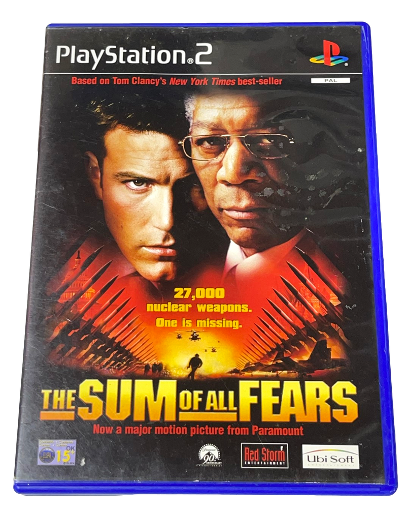 The Sum of All Fears PS2 PAL *Complete* (Preowned)
