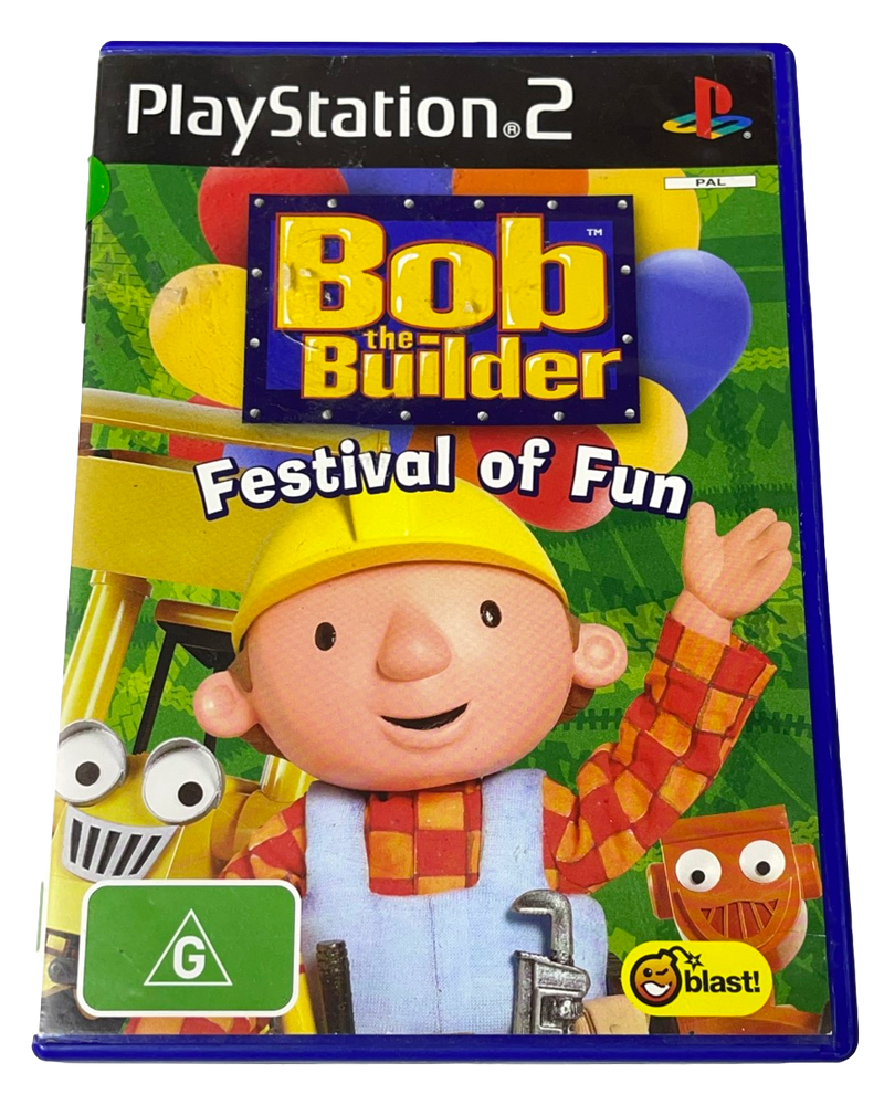 Bob the Builder Festival of Fun PS2 PAL *No Manual* (Preowned)