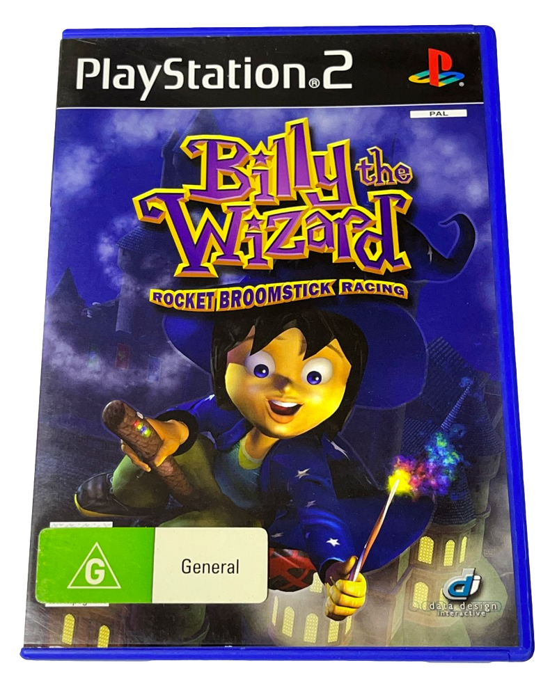 Billy the Wizard - Rocket Broomstick Racing PS2 PAL *No Manual* (Preowned)