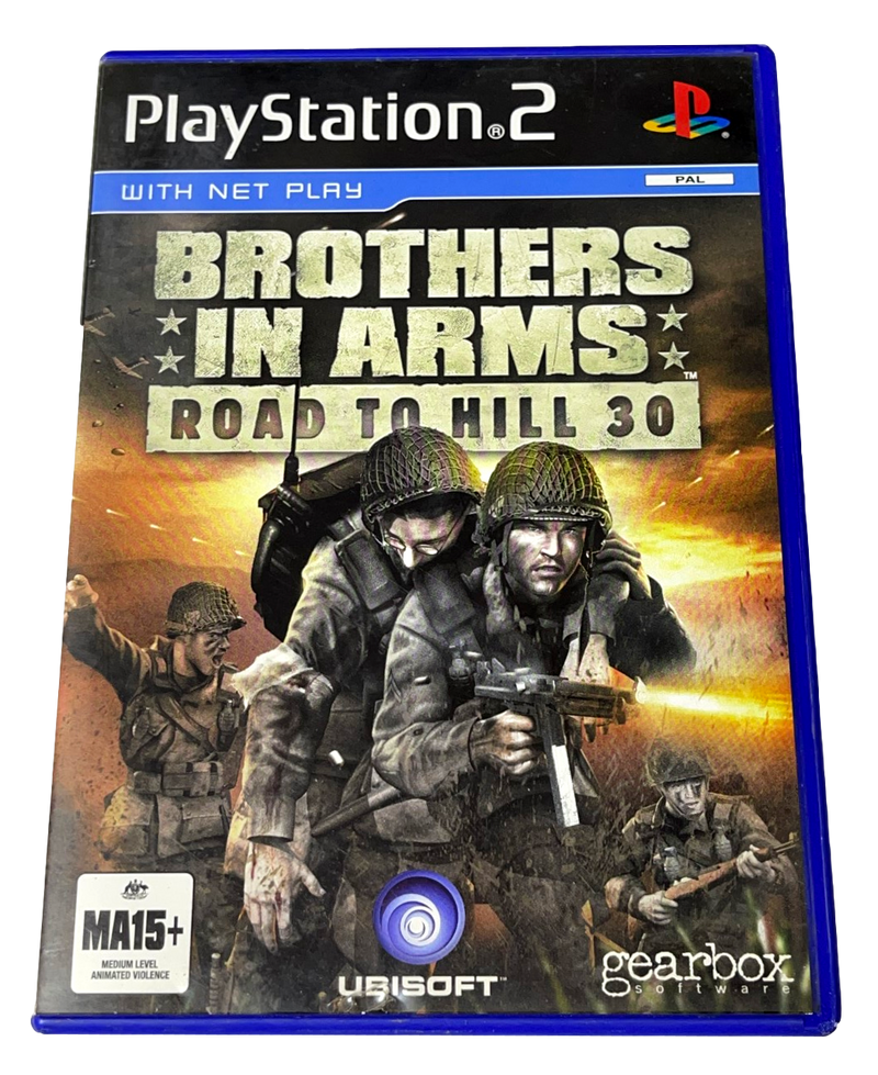 Brothers in Arms Road to Hill 30 PS2 PAL *Complete* (Pre-Owned)