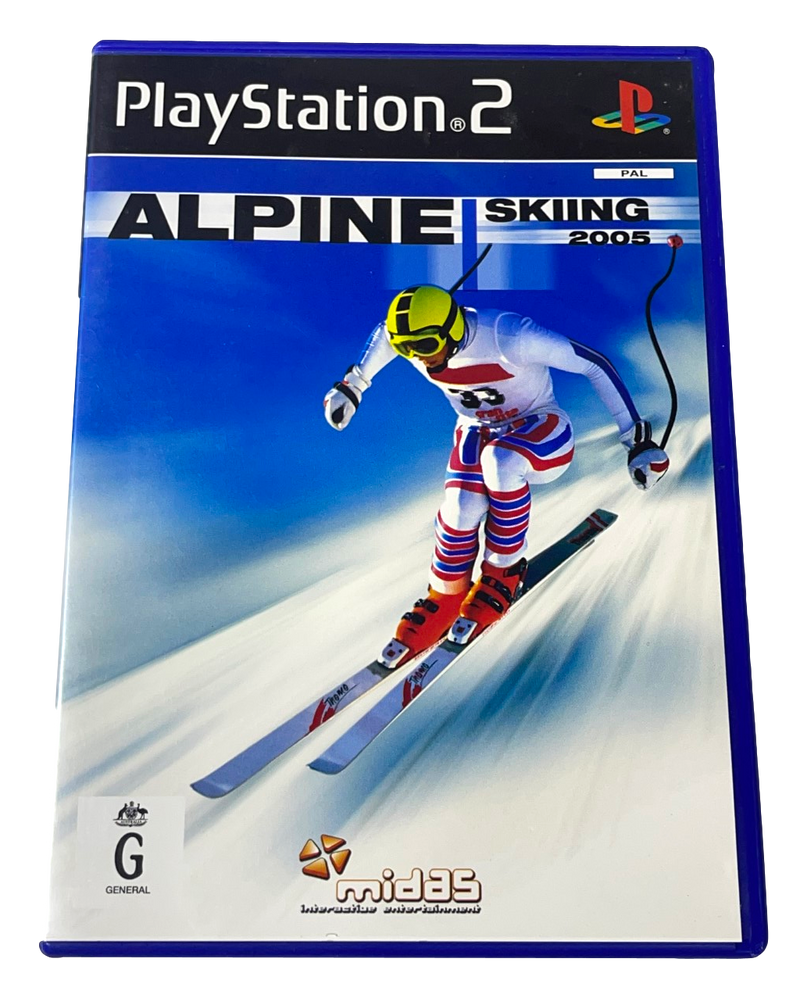 Alpine Skiing 2005 PS2 PAL *Complete* (Preowned)