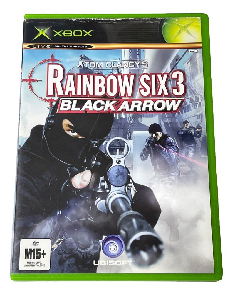 Rainbow Six 3 Black Arrow Xbox Original PAL *Complete* (Pre-Owned)