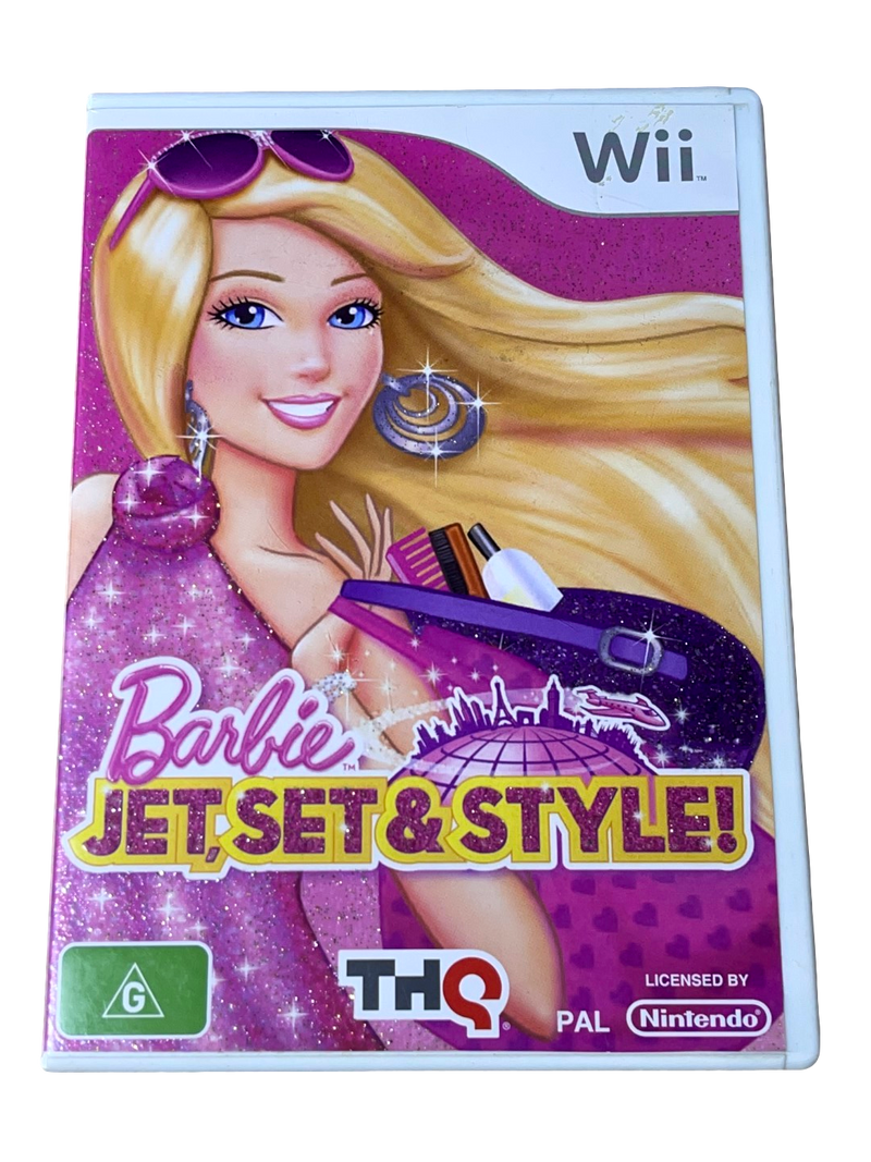 Barbie Jet Set and Style Nintendo Wii PAL *Complete*(Preowned)