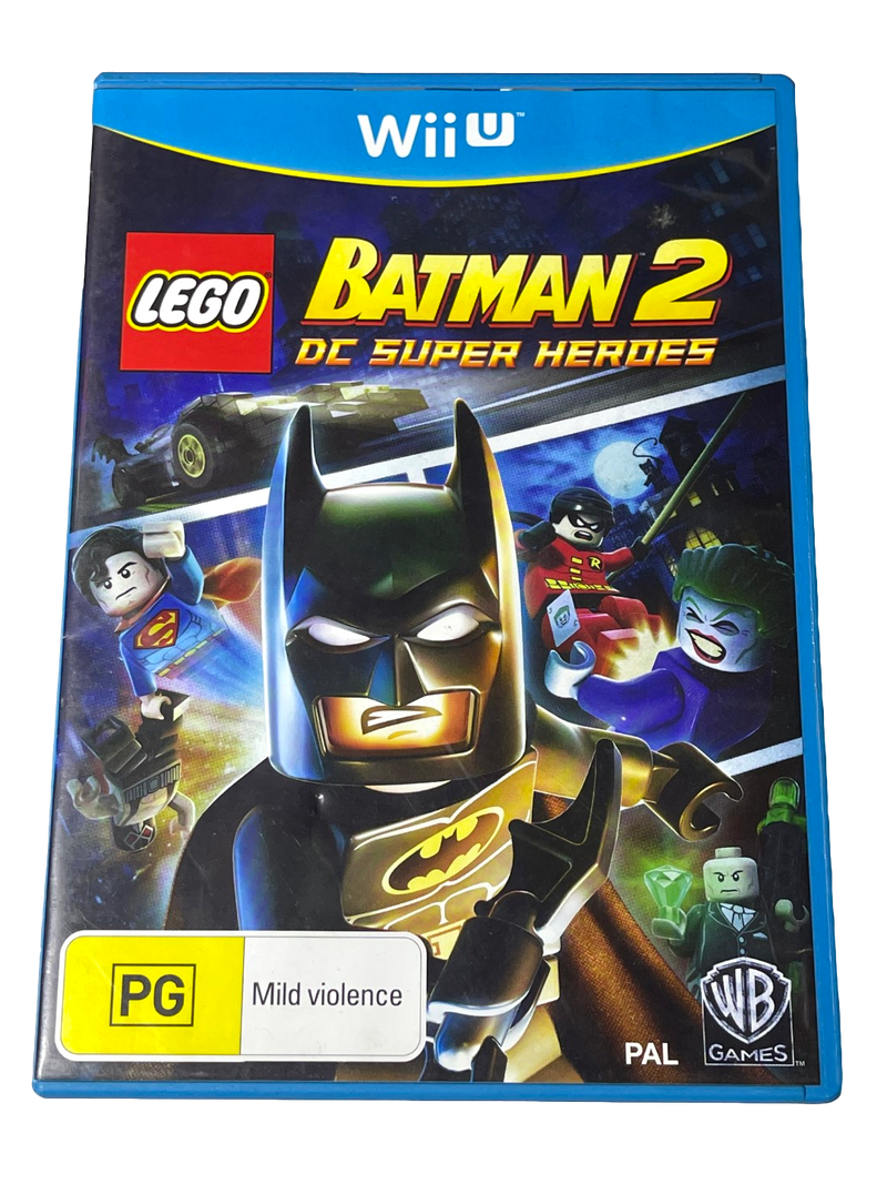 Lego Batman 2 DC Super Heroes Nintendo Wii U PAL *Complete*(Preowned)