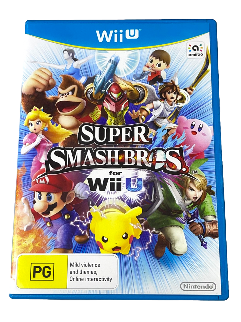 Super Smash Bros Nintendo Wii U PAL *Complete* (Preowned)