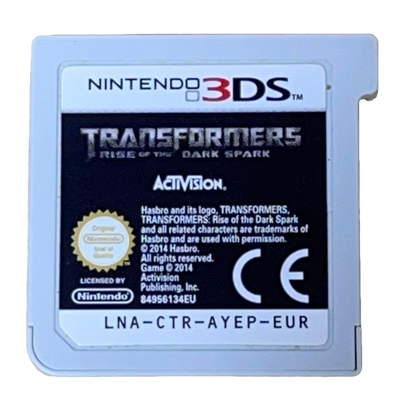 Transformers Rise of the Dark Spark Nintendo 3DS 2DS (Cartridge Only) (Pre-Owned)