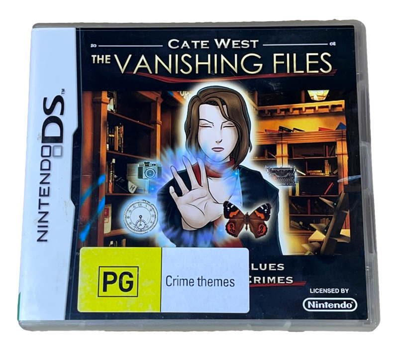 Cate West The Vanishing Files DS 2DS 3DS Game *Complete* (Pre-Owned)